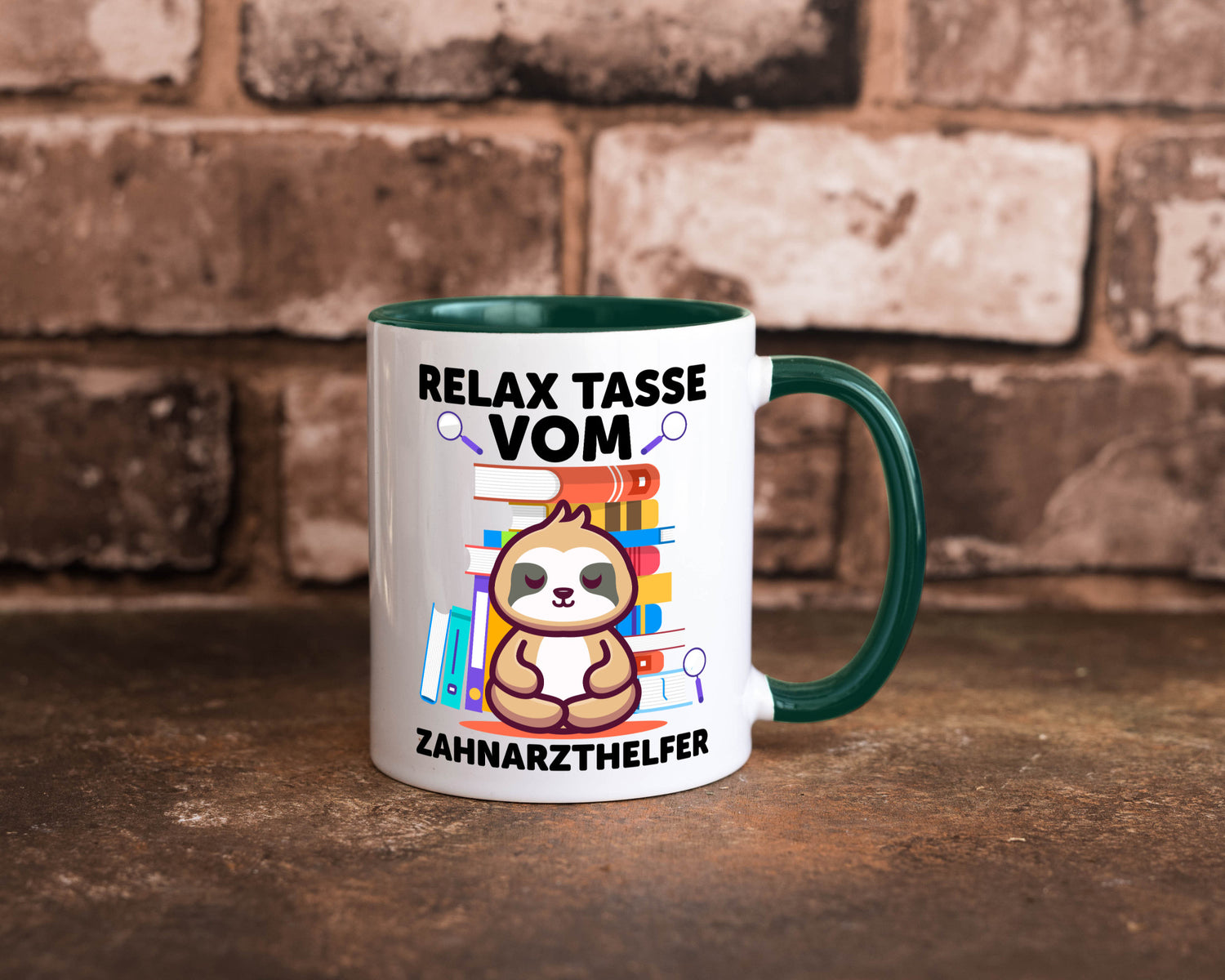 Relax Tasse: Zahnarzthelfer | Zahnmedizin lustig Humor Geschenkidee Geschenk
