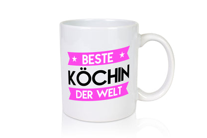 Beste Köchin | Chefköchin Chefkoch Geschenkidee Arbeit Kollegen Büro Humor Tasse