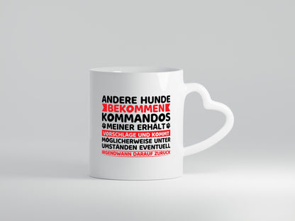 Hunde Training | Hundebesitzer Tasse Hundekommando vl3 Humor Tierliebhaber