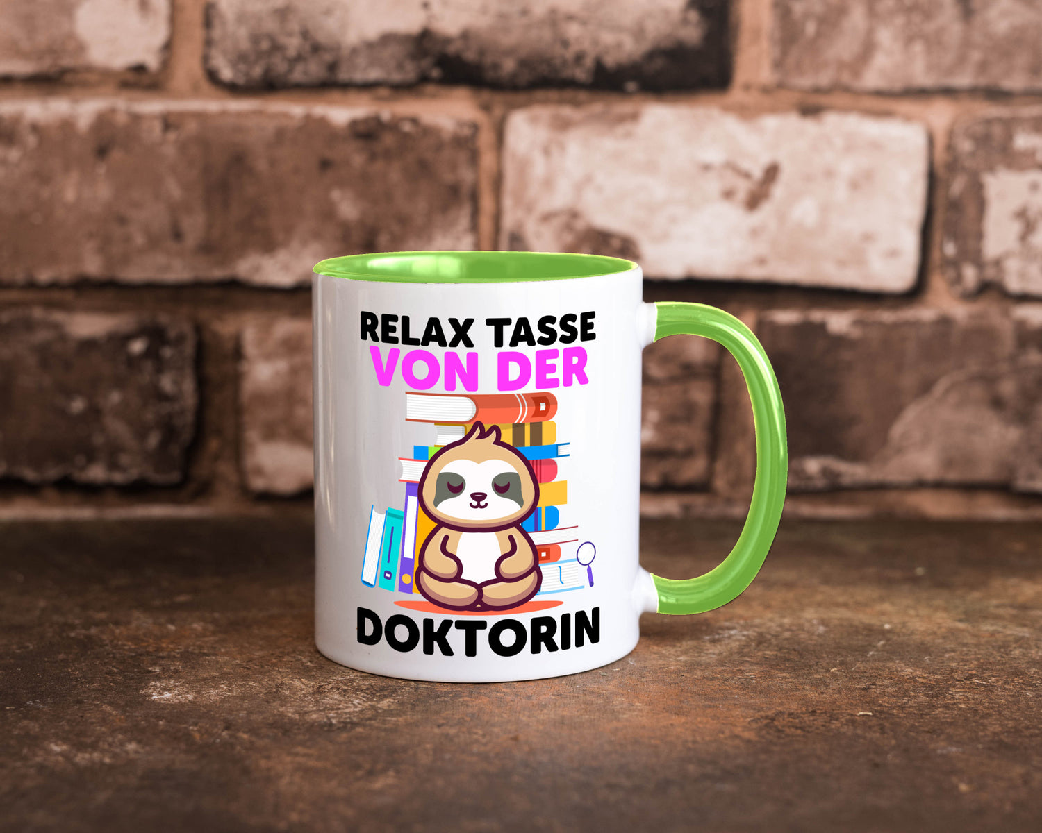 Relax Tasse: Doktorin | Doktorand Doktortitel lustig Humor Geschenkidee