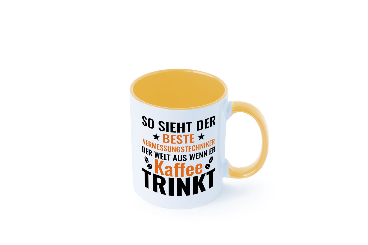 Kaffee trinkt: Vermessungstechniker | Techniker Geschenk Humor Geschenkidee