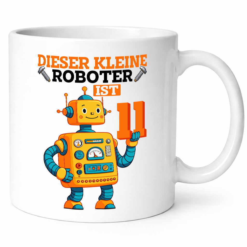11. Geburtstag | 11 Jahre Roboter Junge Geschenk Geschenkidee lustiger Spruch