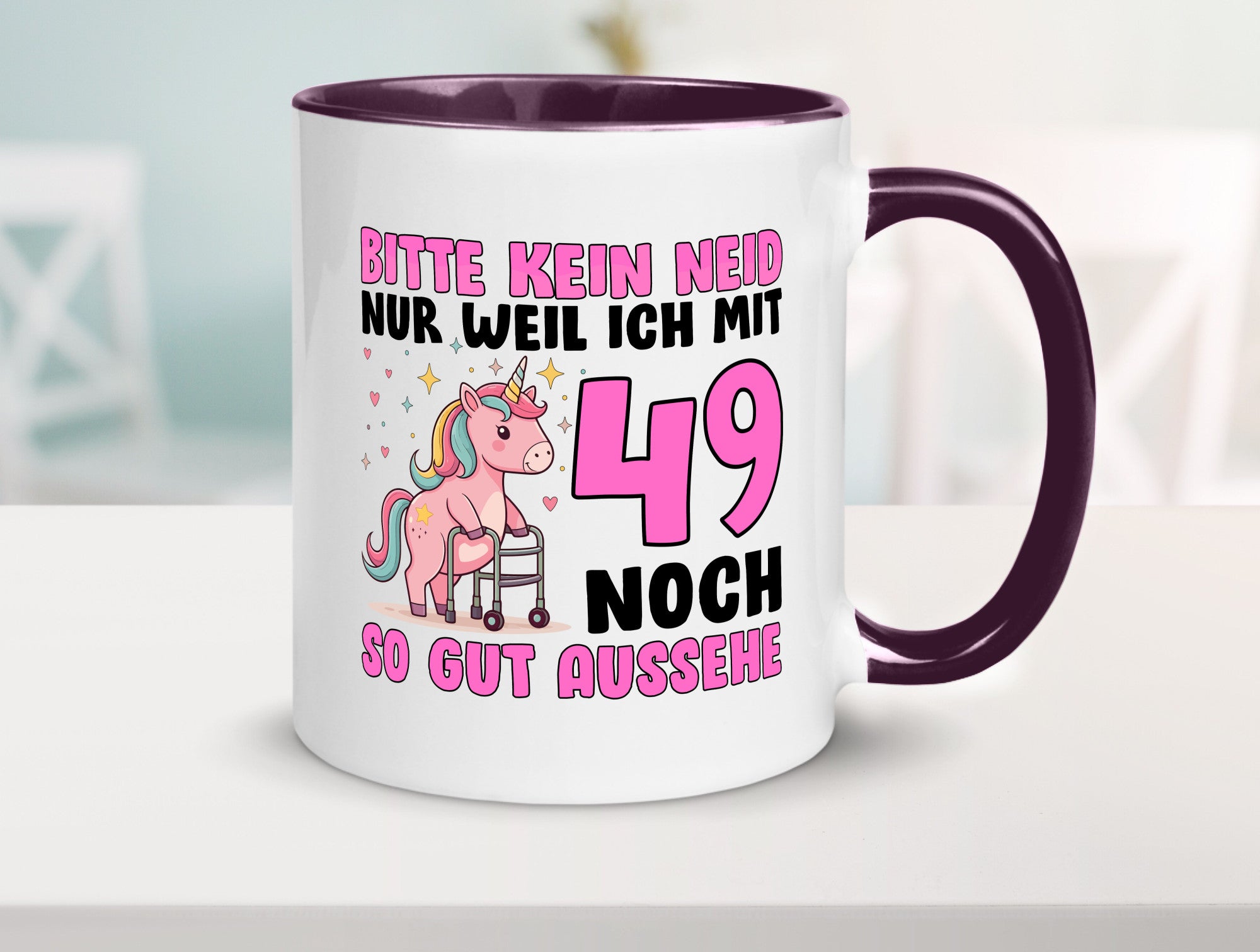 49. Geburtstag | 49 Jahre Mit noch so gut aussehen lustiger Spruch Geschenk