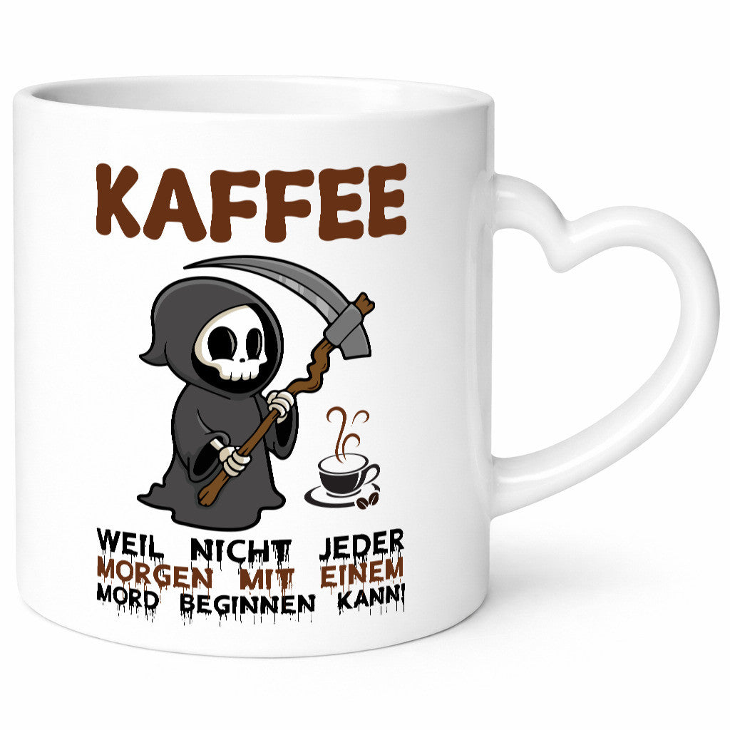 Nicht jeder morgen beginnt mit einem Mord | Sensenmann lustig Humor