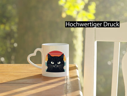 Schwarze Katze | Katzenliebhaber Böse Geschenk Tierliebhaber Humor lustiger