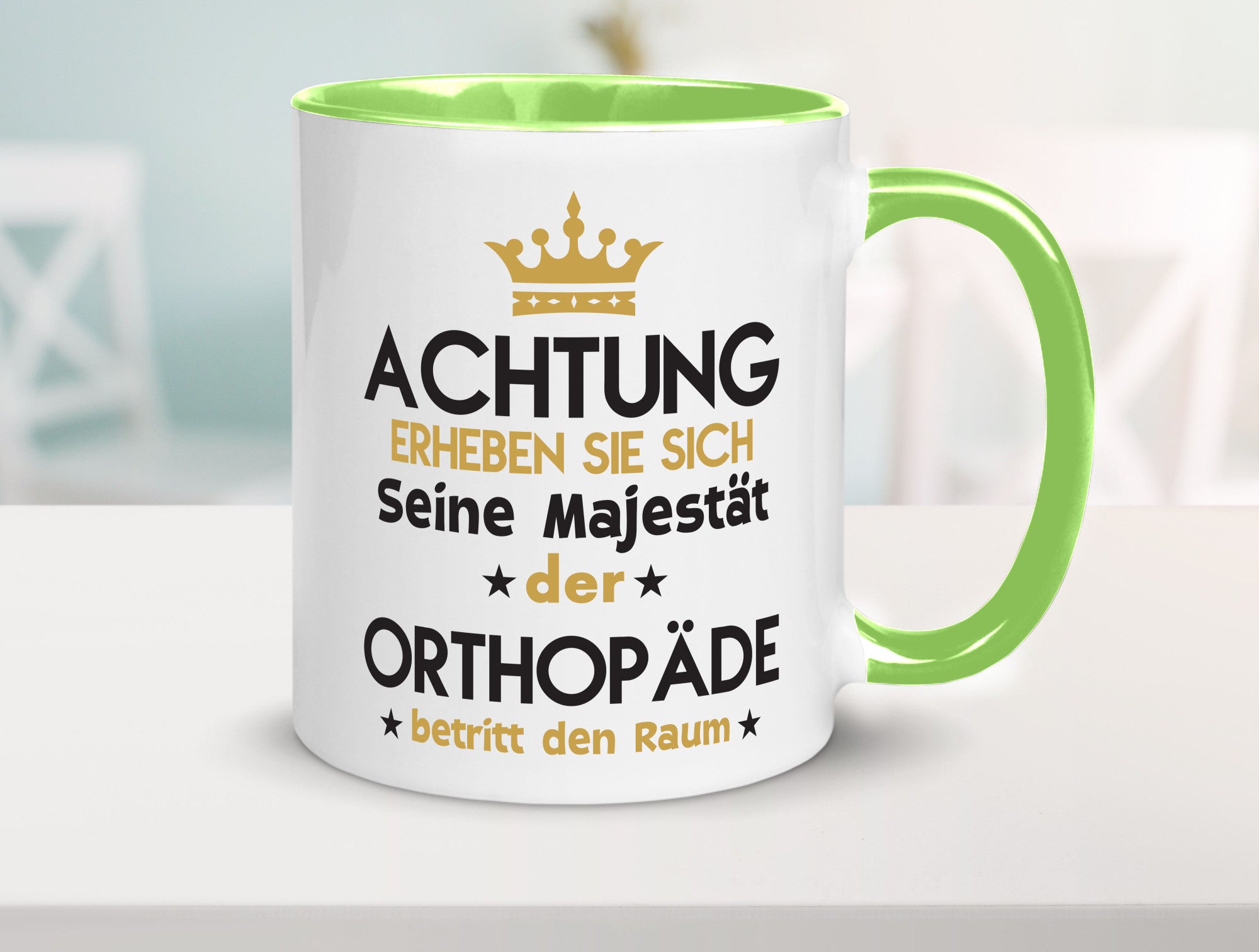 Seine Majestät Orthopäde | Orthopädie lustiger Spruch Geschenk Humor