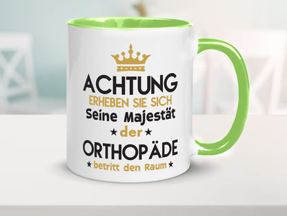 Seine Majestät Orthopäde | Orthopädie lustiger Spruch Geschenk Humor