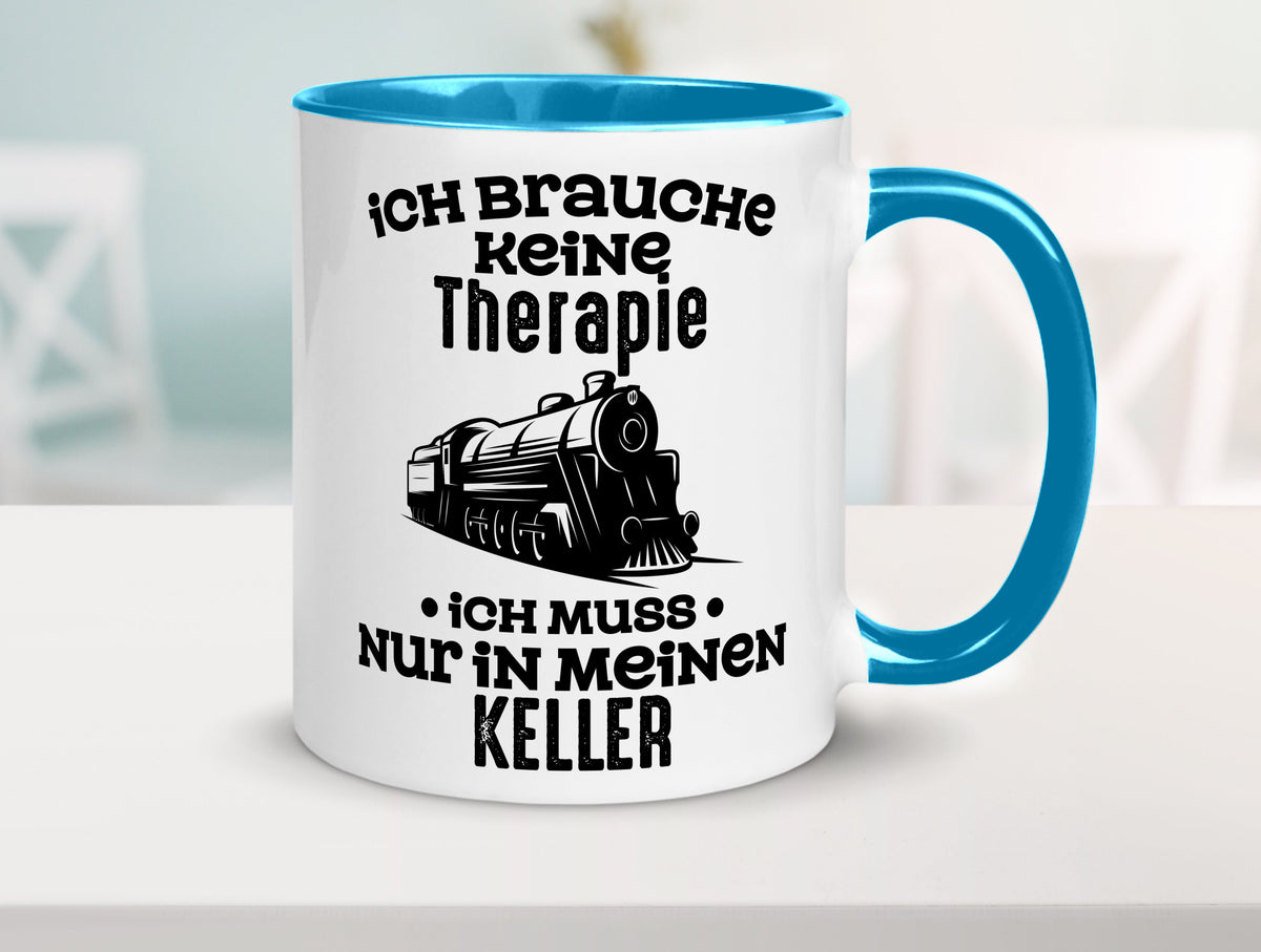 Modeleisenbahn | Hobby eisenbahn Zug lustiger Spruch Geschenk Humor Tasse