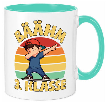 Bäähm 3. klasse | Schulanfang Drittklässler Humor Geschenkidee Tasse