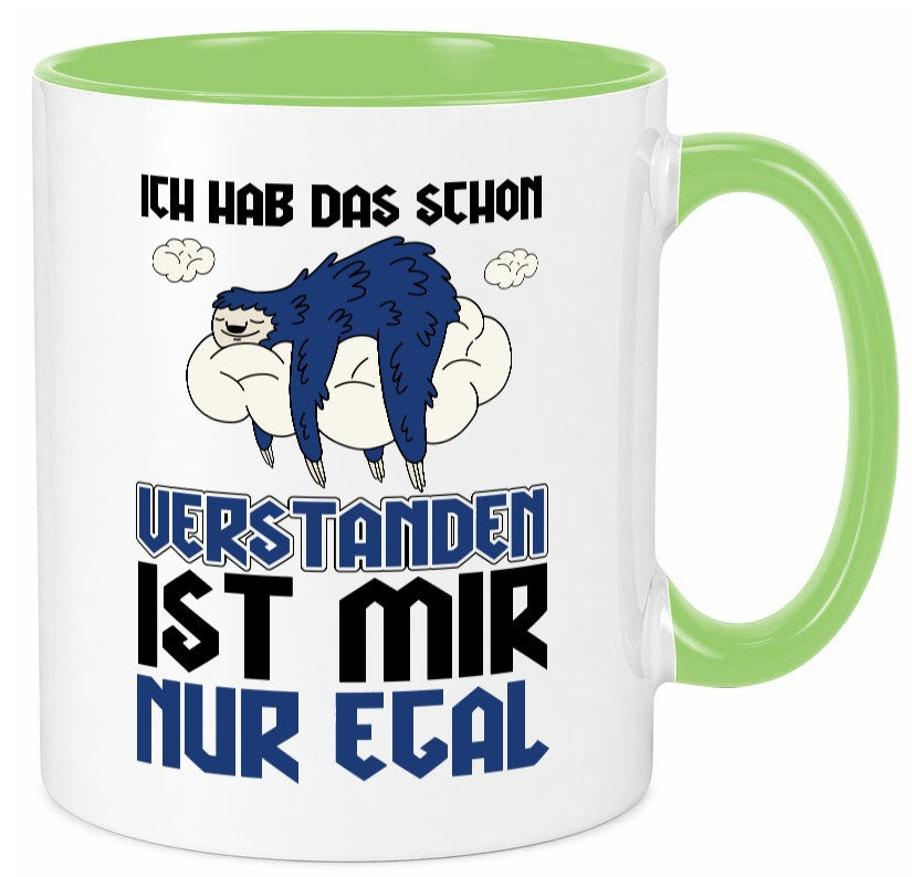 Ist mir nur egal Geschenk Humor Geschenkidee lustiger Spruch Tasse