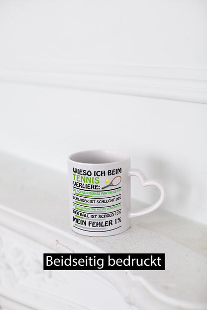 Tennisspieler Tasse lustiger Spruch Geschenk Humor Geschenkidee