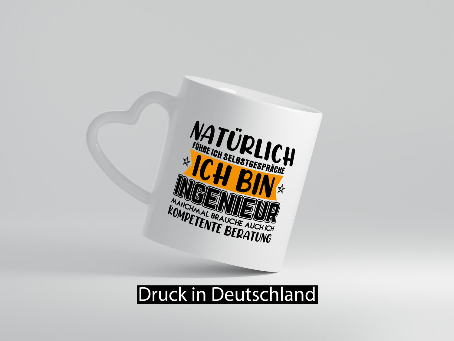 Ich bin Ingenieur | Beruf Tasse Selbstgespräche Humor lustiger Spruch Geschenk