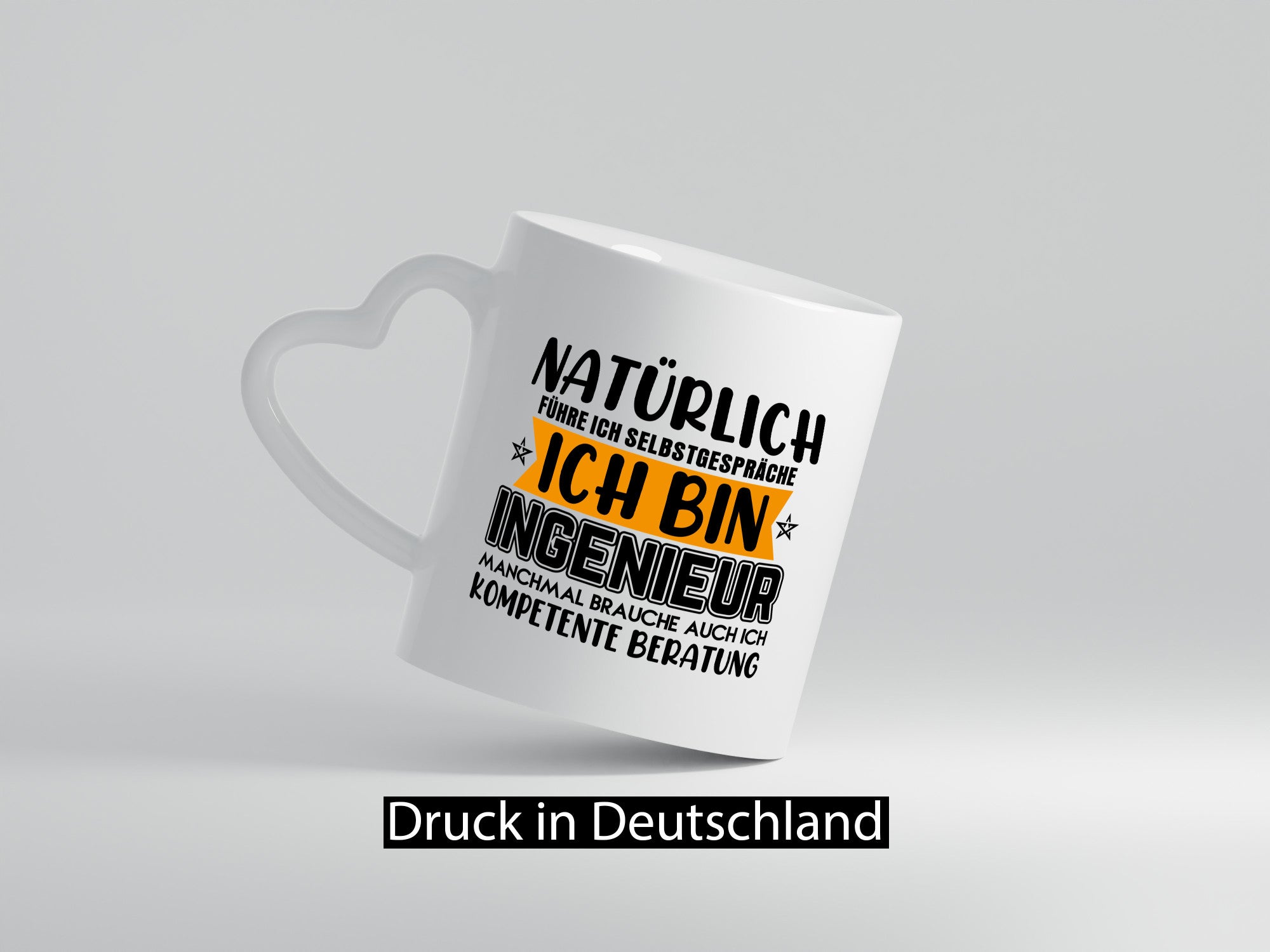 Ich bin Ingenieur | Beruf Tasse Selbstgespräche Humor lustiger Spruch Geschenk