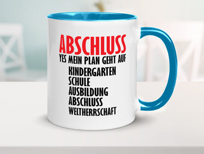 Abschluss Bachelor Geschenkidee Humor Tasse