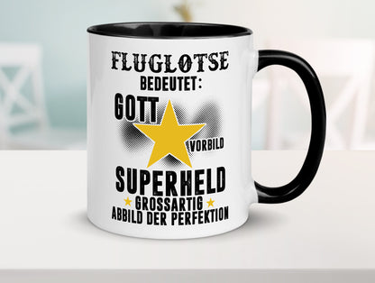 Bedeutung von Fluglotse | Flugverkehr Flughafen Geschenk Humor Geschenkidee