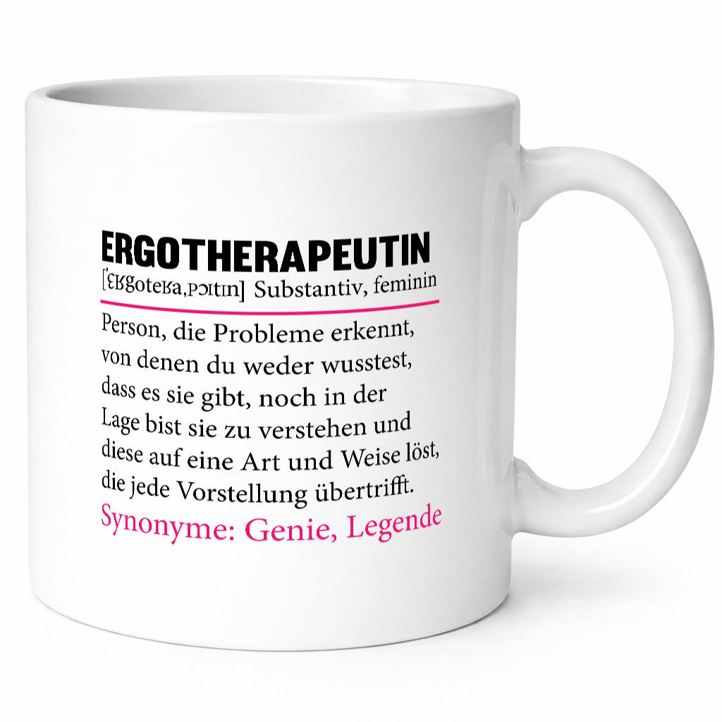 Ergotherapeutin | Spruch Ergotherapie Beruf Geschenkidee Arbeit Kollegen Büro