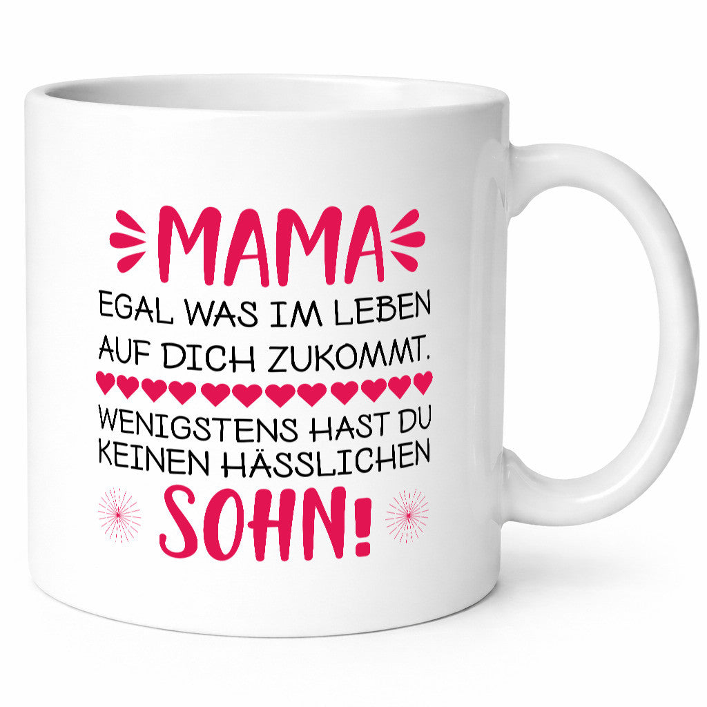 Mama Sohn | Spruch Tasse lustiger Muttertag lustig Familie Geschenkidee Geschenk
