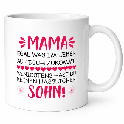 Mama Sohn | Spruch Tasse lustiger Muttertag lustig Familie Geschenkidee Geschenk