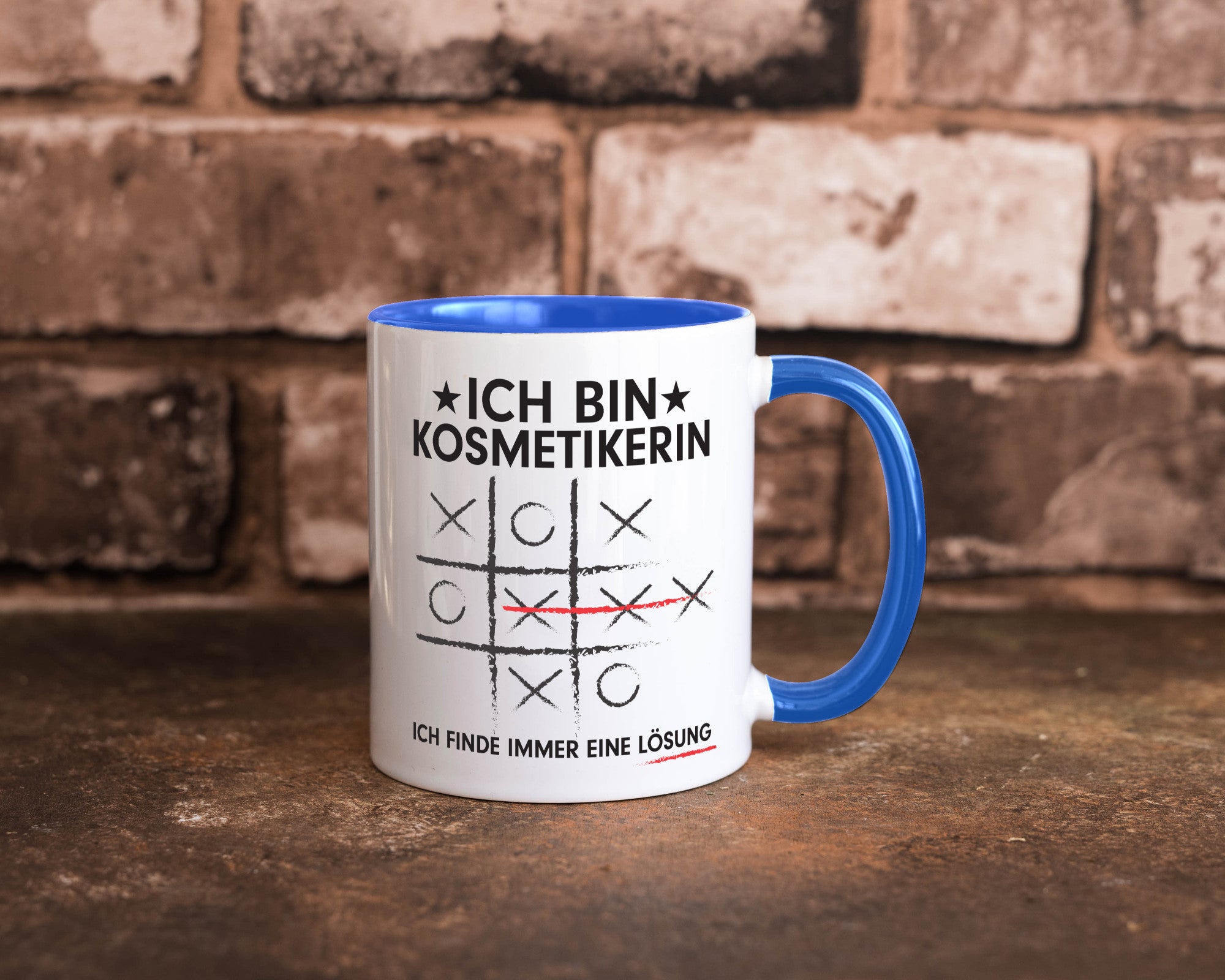 Löse Probleme: Kosmetikerin | Kosmetik Stylistin Geschenk Humor Geschenkidee