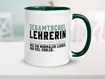 Gesamtschullehrerin | Unterricht Lieblingslehrerin Geschenkidee Humor Tasse