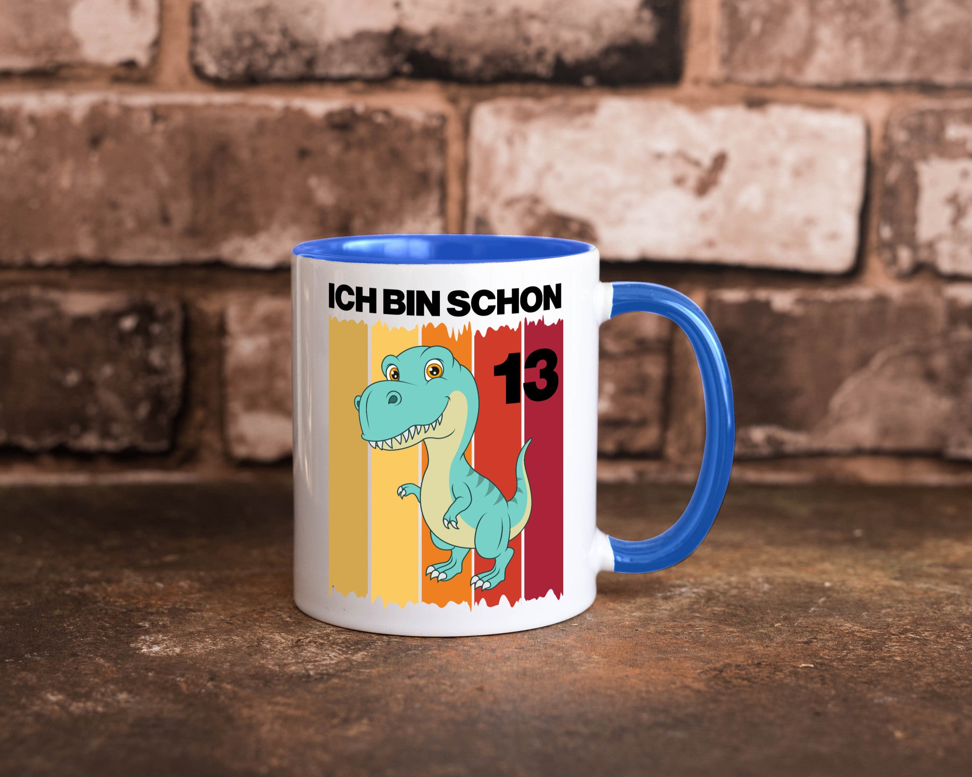 13. Geburtstag | 13 Jahre Dinosaurier Geschenk Geschenkidee lustiger Spruch