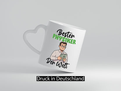 Bester Physiker | Physik v2 Geschenk Humor Geschenkidee lustiger Spruch Tasse