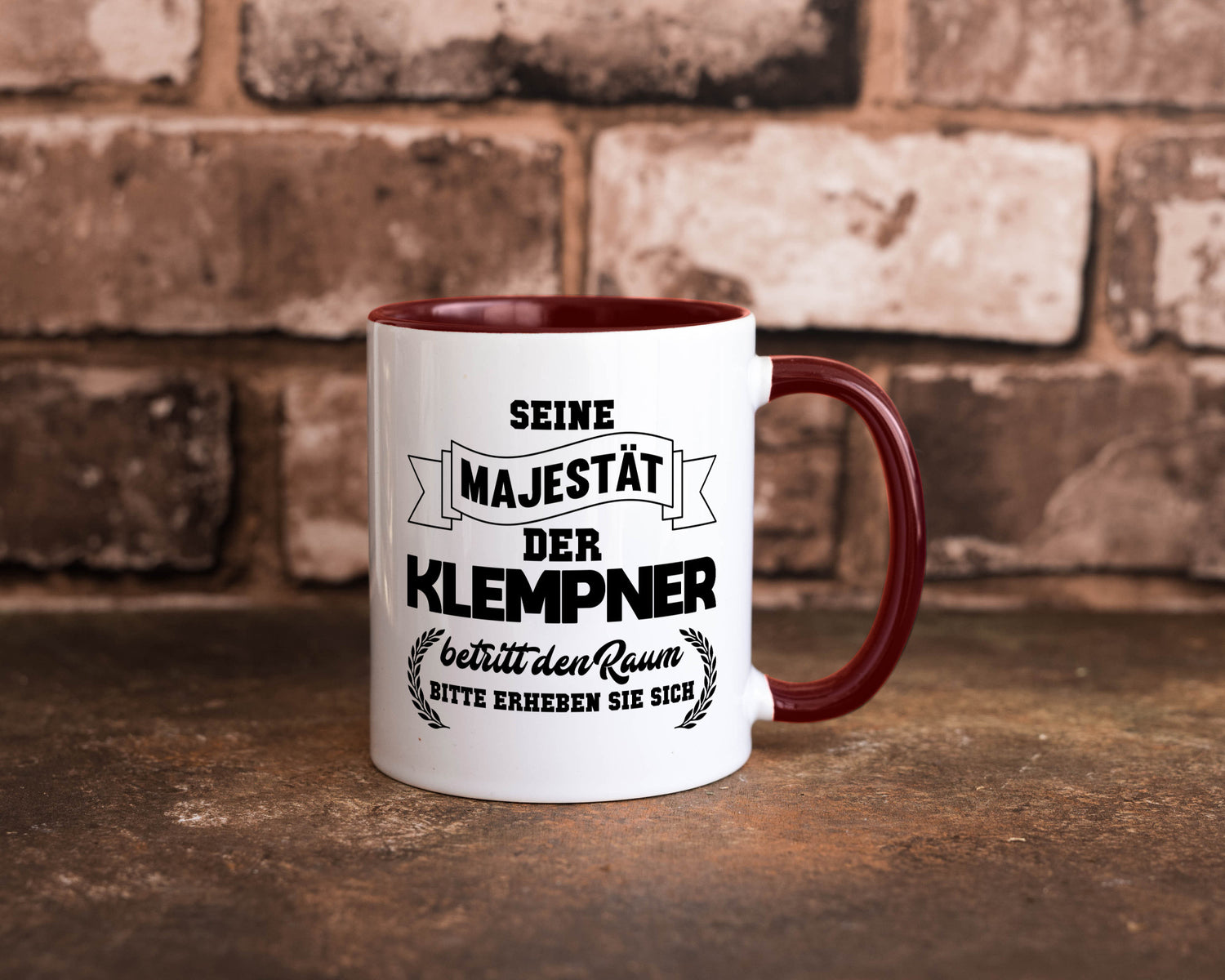 Der Klempner betritt den raum | Geschenk Humor Geschenkidee lustiger Spruch