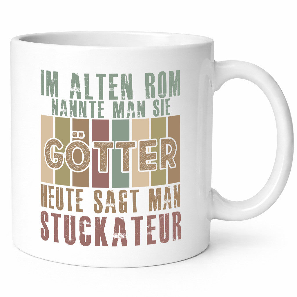 Heute sagt man: Stuckateur | Innenausbau Beruf lustiger Spruch Geschenk Arbeit