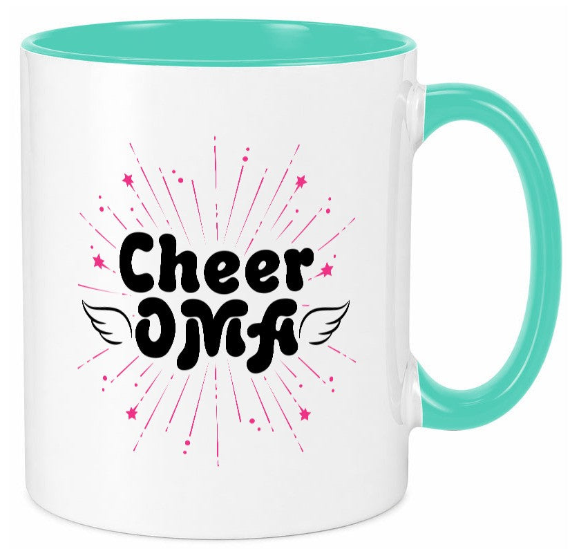 Cheer Oma | Beste Großmutter Geschenkidee Familie Humor Tasse
