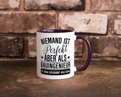 Verdammt nah dran: Bauingenieur | Ingenieur lustiger Spruch Geschenk Humor