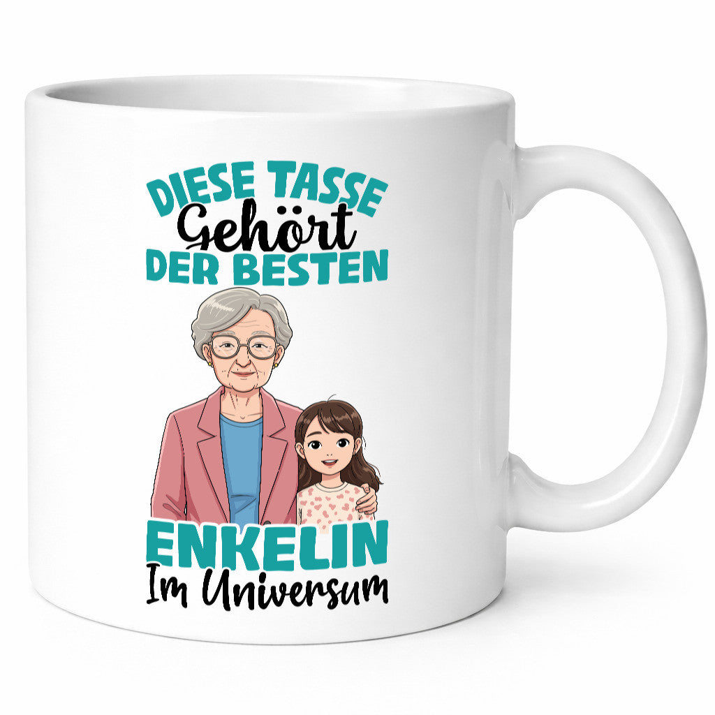 Im Universum: Enkelin | Opa Oma Großmutter Großvater Geschenk Familie