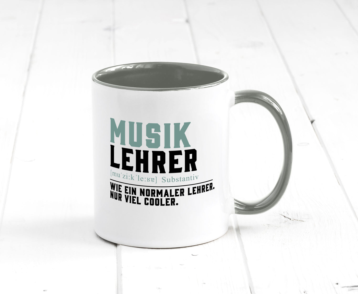 Musiklehrer | Lehrer Unterricht Lieblingslehrer Geschenkidee Humor Tasse