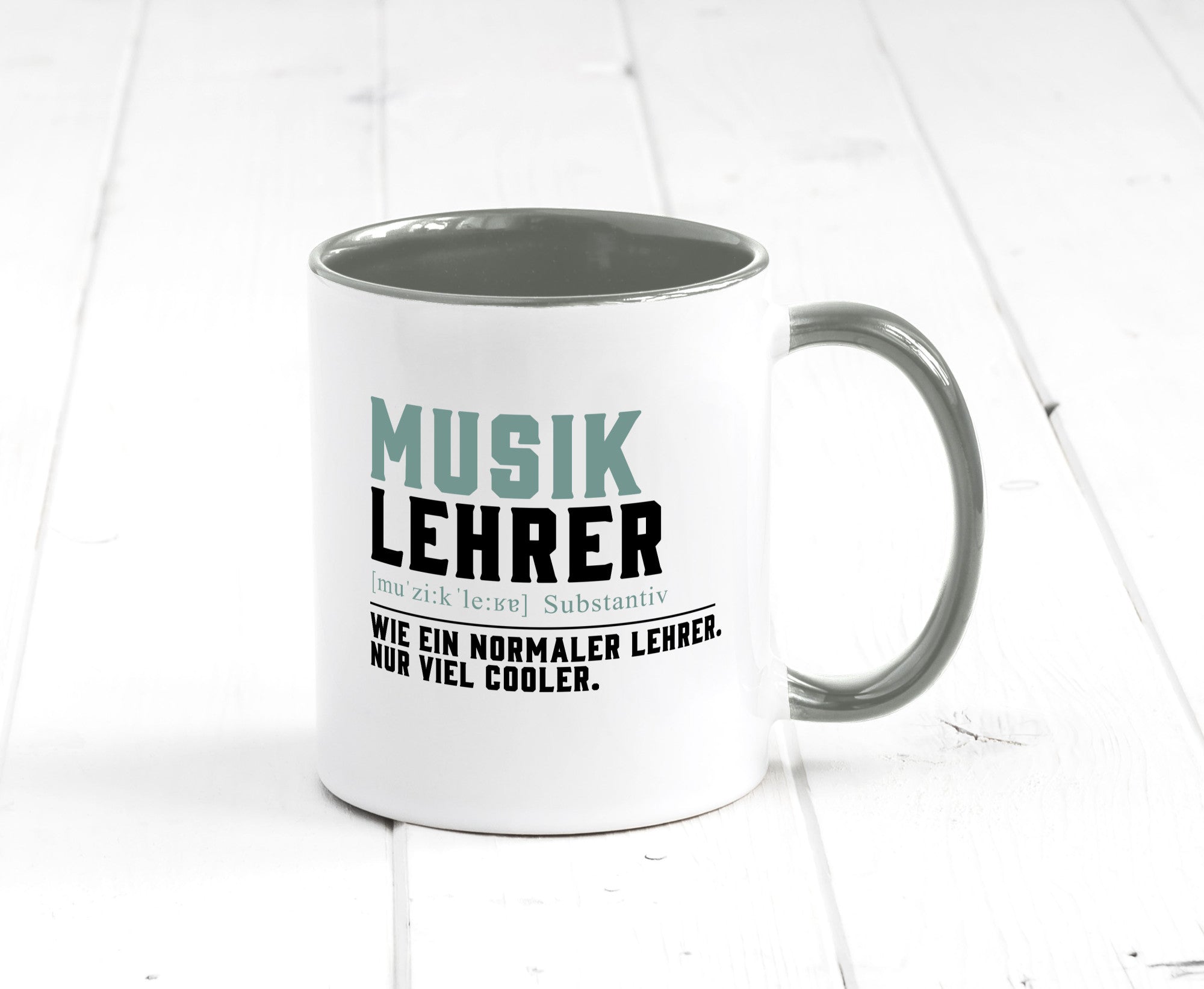 Musiklehrer | Lehrer Unterricht Lieblingslehrer Geschenkidee Humor Tasse