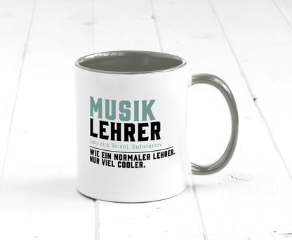 Musiklehrer | Lehrer Unterricht Lieblingslehrer Geschenkidee Humor Tasse