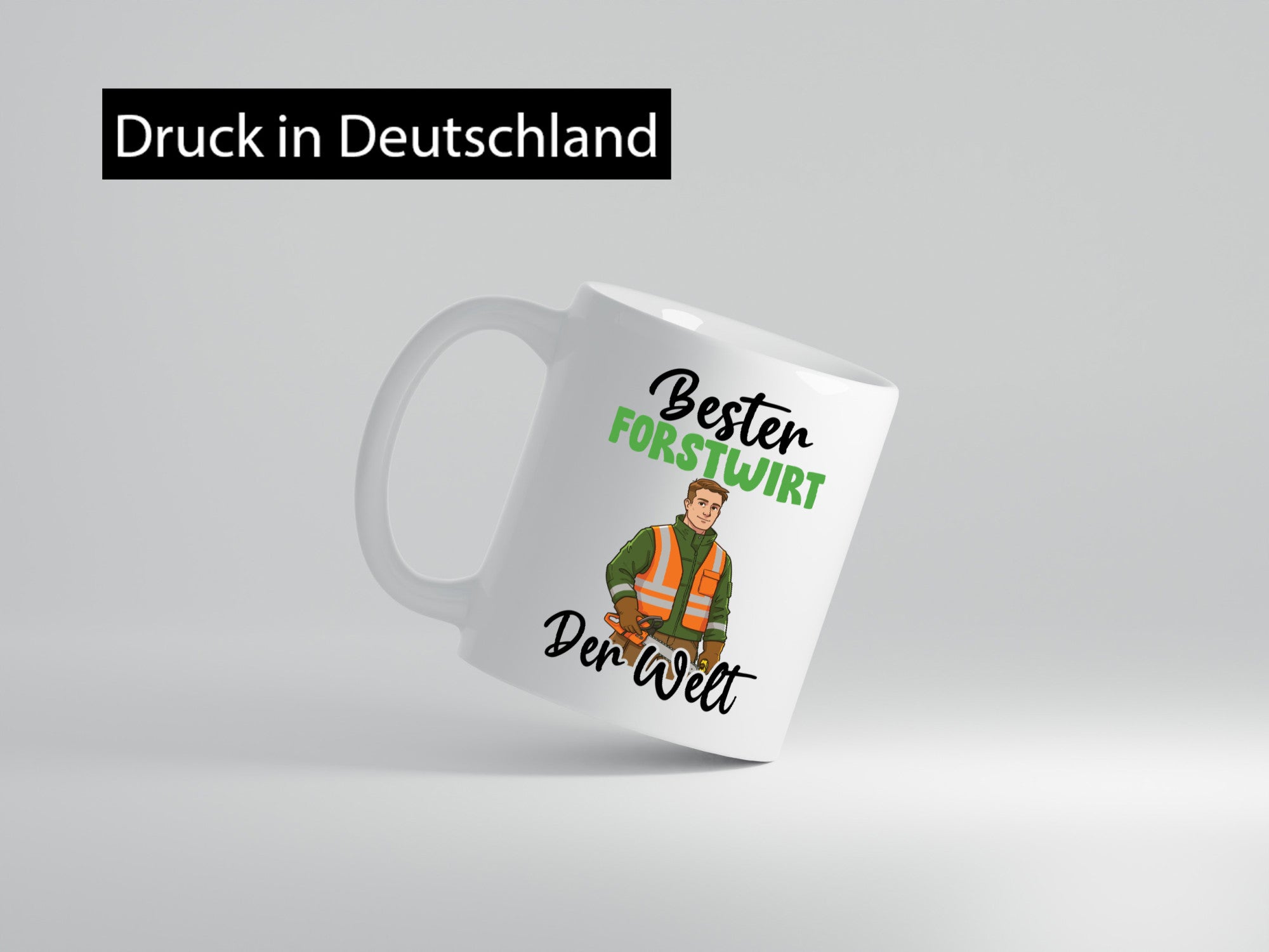 Bester Forstwirt | Waldarbeiter v2 Geschenk Arbeit Kollegen Büro lustiger