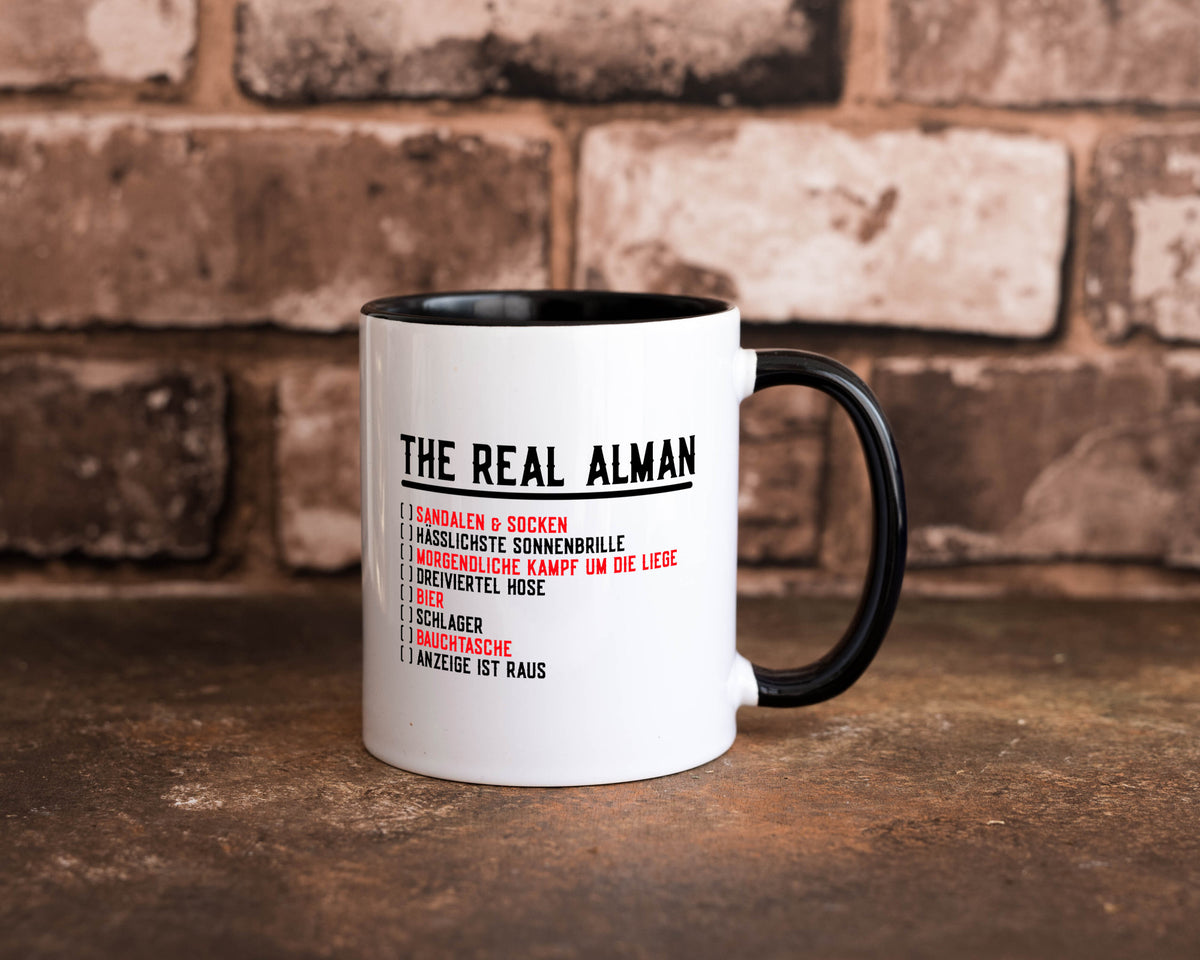The Real Alman | Echte Deutsche Deutschland Stereotyp Geschenk Humor Tasse
