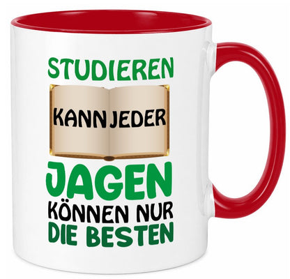 Nur die besten Jäger Humor Geschenkidee Tasse