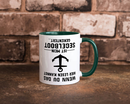 Segler Tasse | Segelboot Humor Kapitän Spruch Witz Geschenkidee