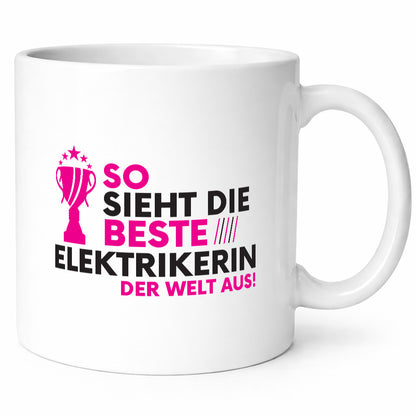 Die Weltbeste Elektrikerin | Elektronikerin Elektrik lustiger Spruch Geschenk
