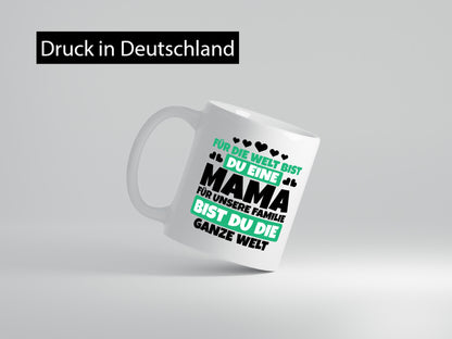 Beste Mama der Welt vl1 lustiger Spruch Geschenk Familie Geschenkidee Tasse