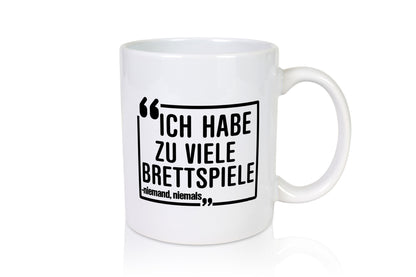 Brettspiele | Spruchtasse Spieleabend Freundschaft lustig Humor Geschenkidee
