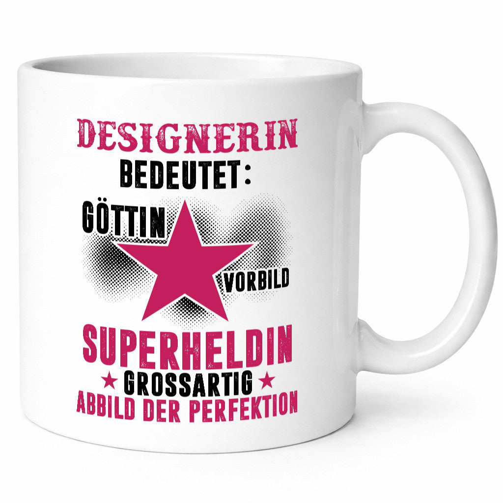 Bedeutung von Designerin | Mode Humor Geschenkidee Tasse