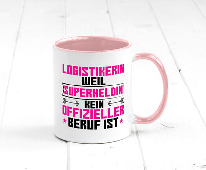 Superheldin Logistikerin | Logistik Geschenk Humor Geschenkidee lustiger Spruch