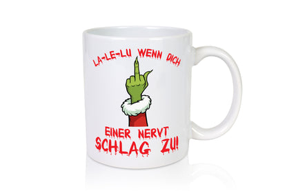 La Le Lu | Weihnachten Weihnachtsmuffel Lichter vl13 Geschenkidee Humor Tasse