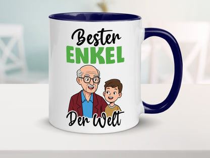 Bester Enkel | Großmutter Großvater Oma Opa lustiger Spruch Geschenk Familie