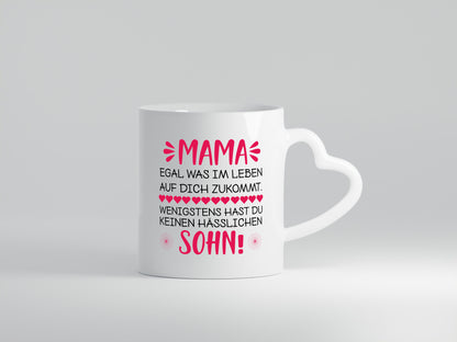 Mama Sohn | Spruch Tasse lustiger Muttertag lustig Familie Geschenkidee Geschenk