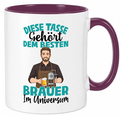 Im Universum: Brauer | Bier Brauerei Geschenk Humor Geschenkidee lustiger