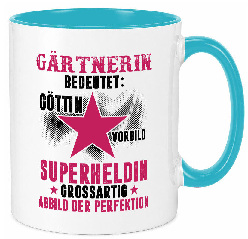 Bedeutung von Gärtnerin | Gartenbau lustiger Spruch Geschenk Humor Geschenkidee Tasse