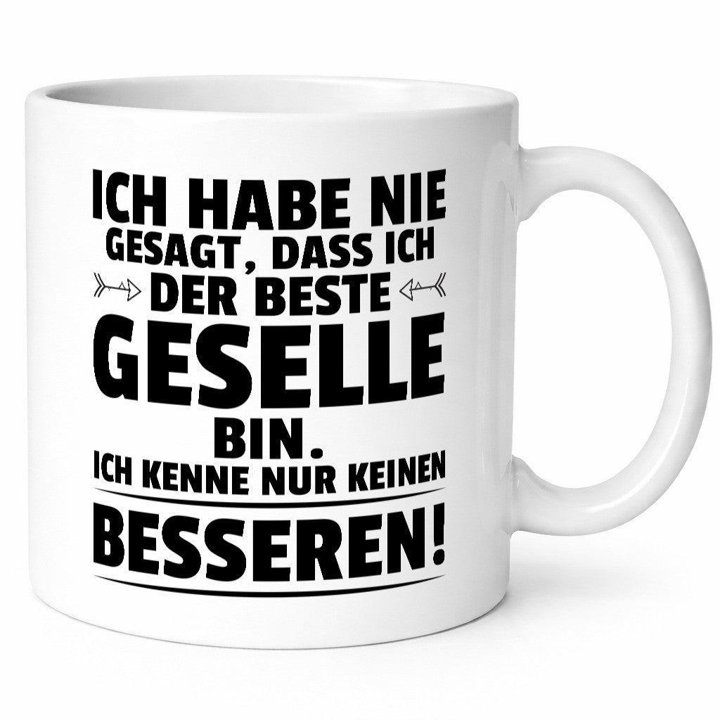 Der Beste Geselle | Handwerker lustiger Spruch Geschenk Humor Geschenkidee Tasse