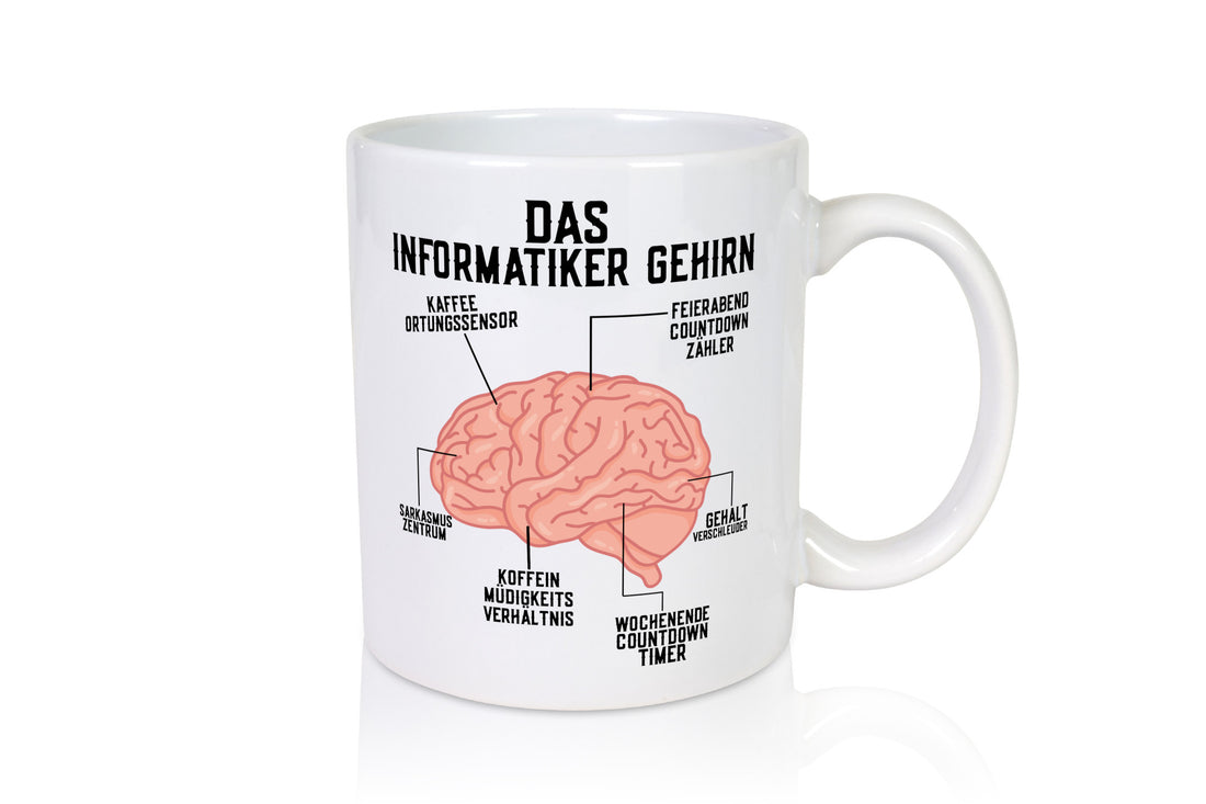 Informatiker Gehirn | Softwareentwickler Computer Nerd Geschenk Humor